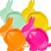 Appetizer Die Cut Bunny Plate, Hoppy Easter