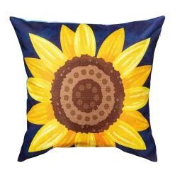 Bless Our Home Sunflower Pillow