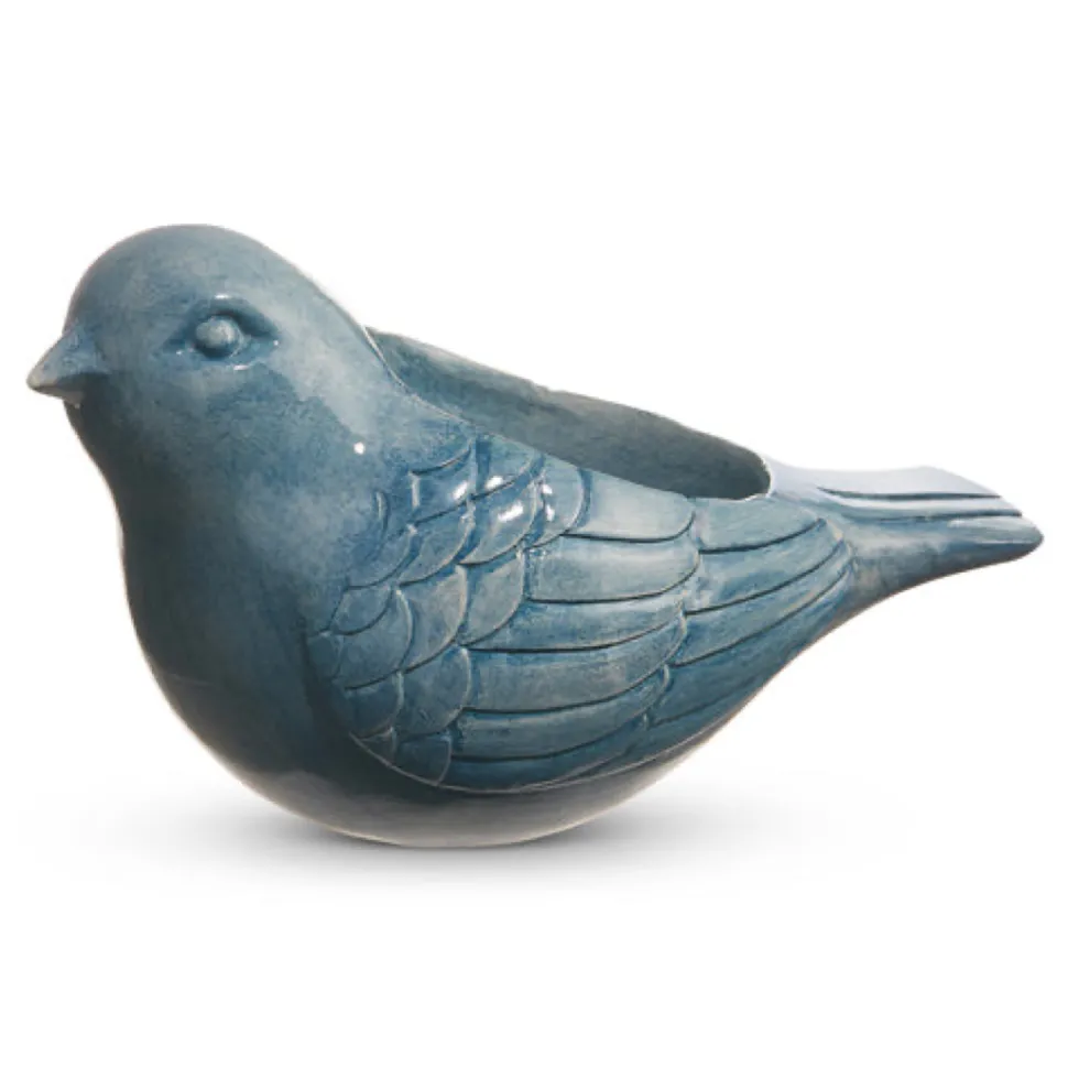Blue Bird Planter