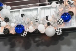 Blue Candy Apple Ball Ornament, 8