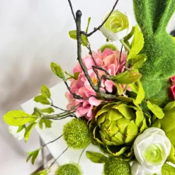 Cabbage Bowl Bunny Arrangement
