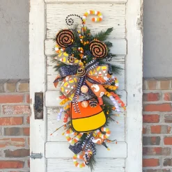 Candy Corn Frizzy Curly Pick