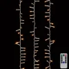Clear Snake Garland With Warm White Lights-73.8'
