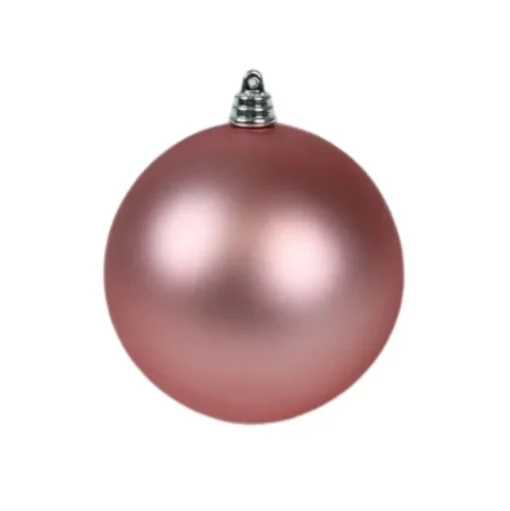 Dusty Rose Matte Ornament, 6"