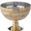 Etched Pedestal Bowl