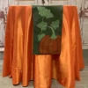 Felt Embroidery Pumpkin Table Runner