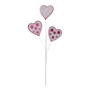 Felt Polkadot Heart Spray, 24.5"