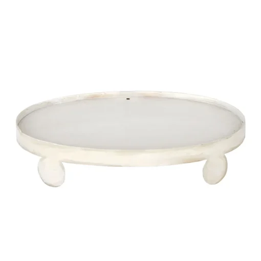 Finial Tray, White