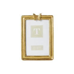 Golden Butterfly Photo Frame