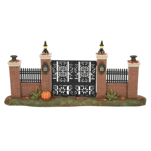 Haunted Mansion Gate, Dept. 56 Village
