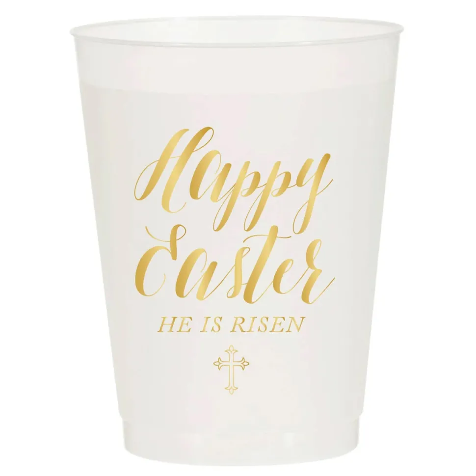 He Is Risen Frosted Cups