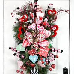 Heart Spring Spray, 22.5"