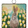 Kross Bunny in Tulips Mini Gallery Art