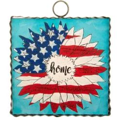 Kross “Home” Flower Flag Mini Gallery Art