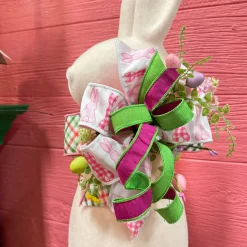 Perfectly Plaid Flocked Bunny