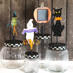 Pumpkin Chalkboard Finial