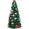 Red and Green Ball Ornament Tree