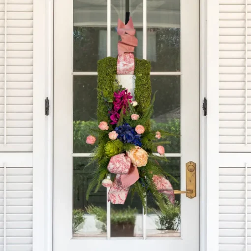 Spring Bloom Moss Wreath