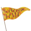 “Welcome” Fall Flag