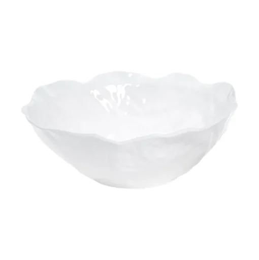 White Cabbage Serving Bowl