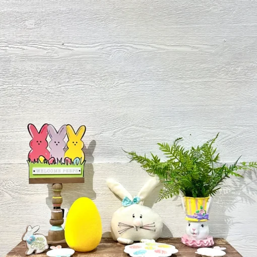 Yellow Flocked Eggs